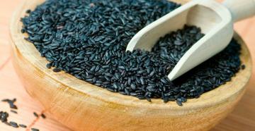 Черный рис: калорийность, польза и вред, рецепты приготовления